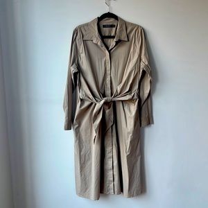 Ralph Lauren tie-waist shirt dress